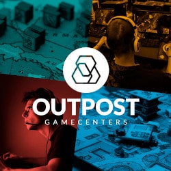 Outpost Brussels Gamecenter logo