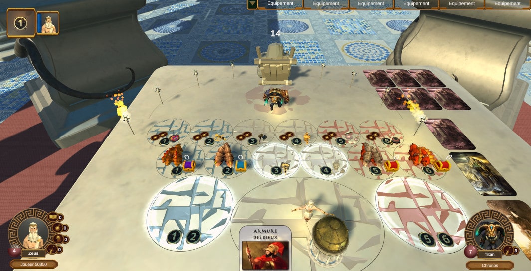 Déluge sur l'Olympe